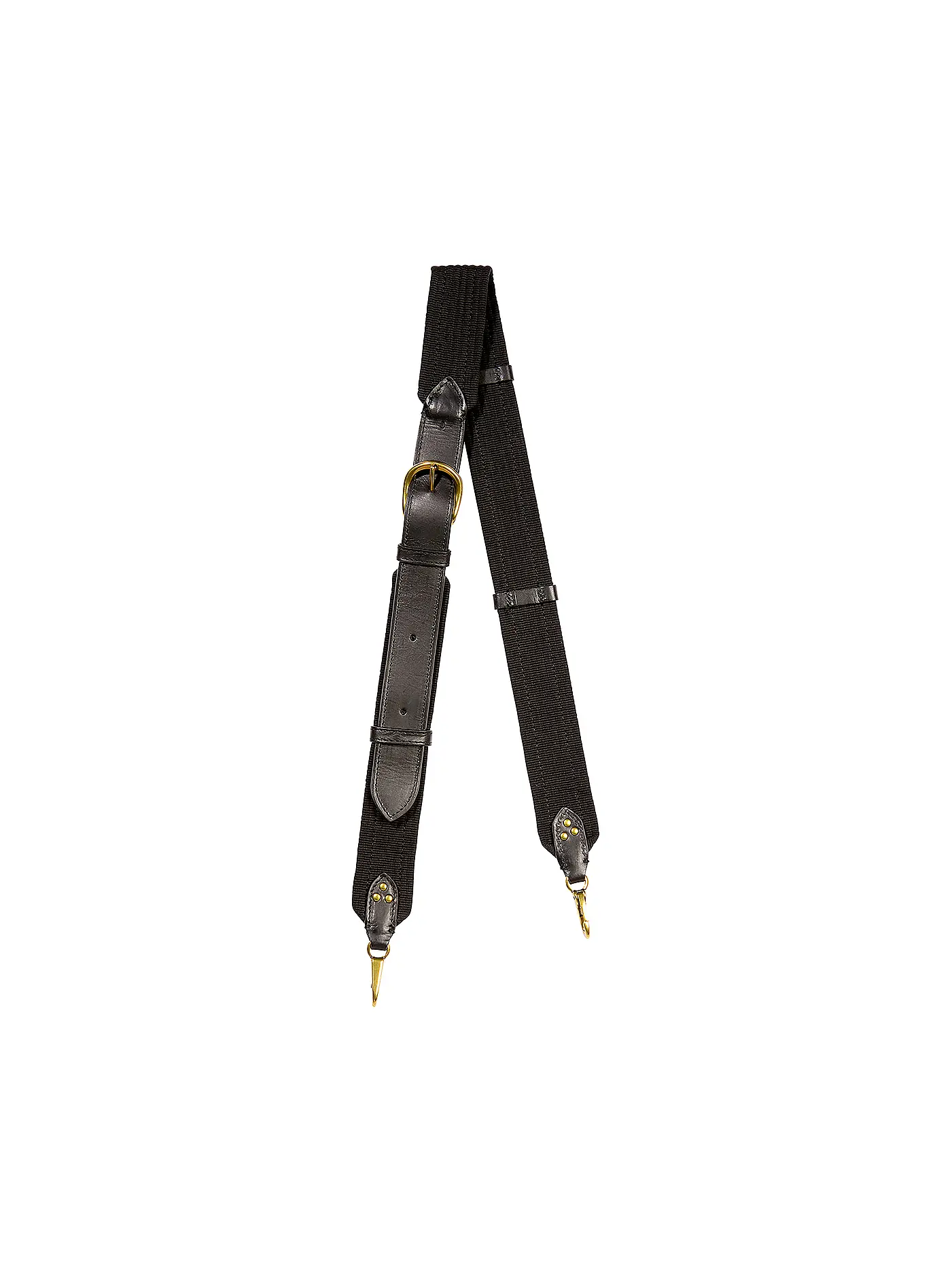 JEROME DREYFUSS | Schulterriemen BANDOULIERE SANGLE NOIR FINE | 